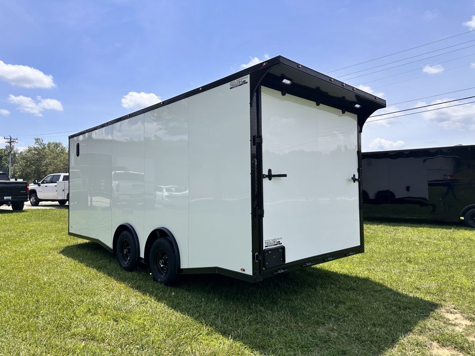 New 2026 LUXE 8.5X20 Race Trailer- Finished Interior-5200LB Torsion Axles-Blackout