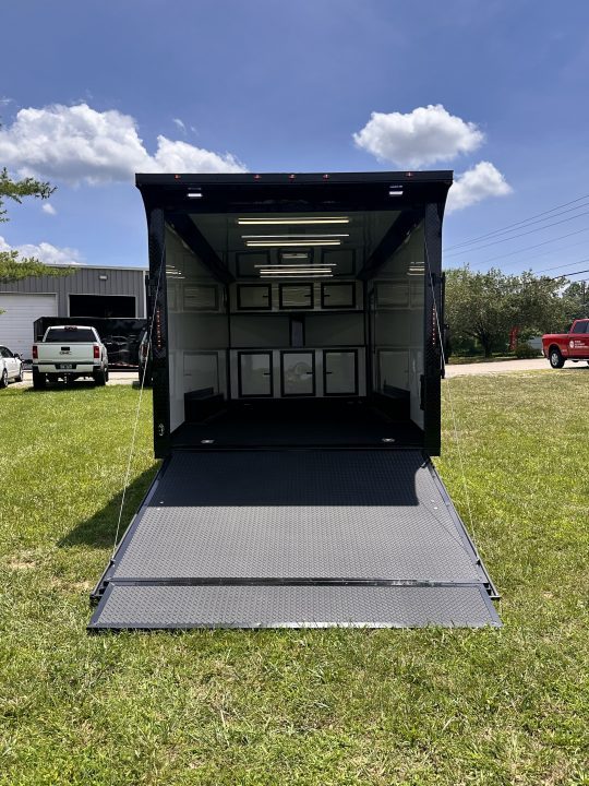 New 2026 LUXE 8.5X20 Race Trailer- Finished Interior-5200LB Torsion Axles-Blackout