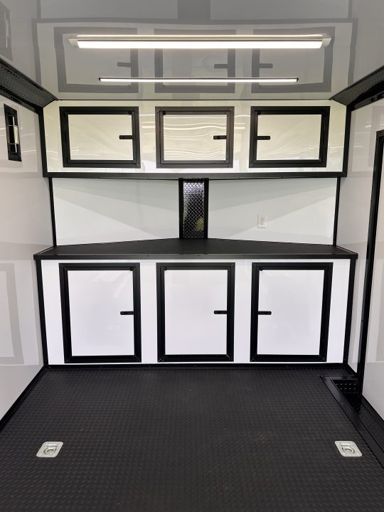 New 2026 LUXE 8.5X20 Race Trailer- Finished Interior-5200LB Torsion Axles-Blackout