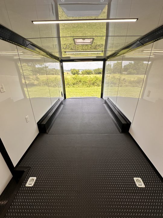 New 2026 LUXE 8.5X20 Race Trailer- Finished Interior-5200LB Torsion Axles-Blackout