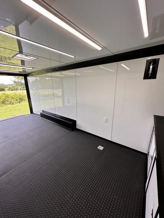 New 2026 LUXE 8.5X20 Race Trailer- Finished Interior-5200LB Torsion Axles-Blackout