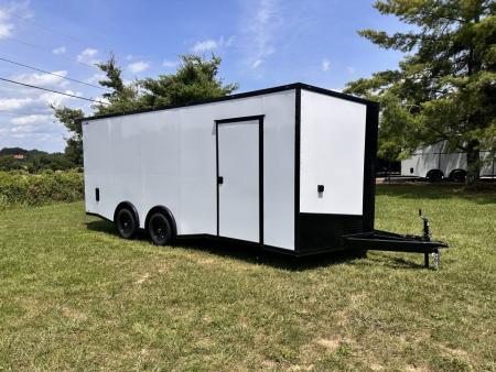 New 2026 LUXE 8.5X20 Race Trailer- Finished Interior-5200LB Torsion Axles-Blackout