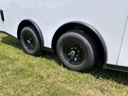 New 2026 LUXE 8.5X20 Race Trailer- Finished Interior-5200LB Torsion Axles-Blackout