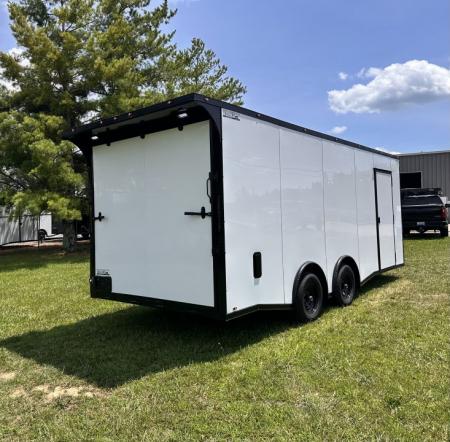 New 2026 LUXE 8.5X20 Race Trailer- Finished Interior-5200LB Torsion Axles-Blackout