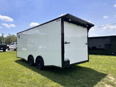 New 2026 LUXE 8.5X20 Race Trailer- Finished Interior-5200LB Torsion Axles-Blackout