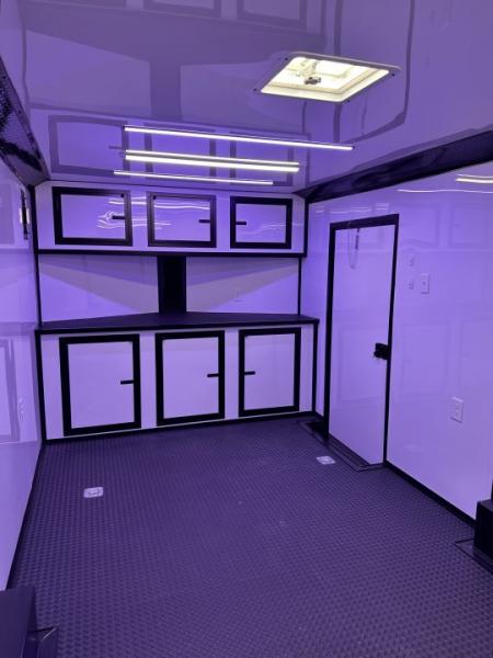 New 2026 LUXE 8.5X20 Race Trailer- Finished Interior-5200LB Torsion Axles-Blackout