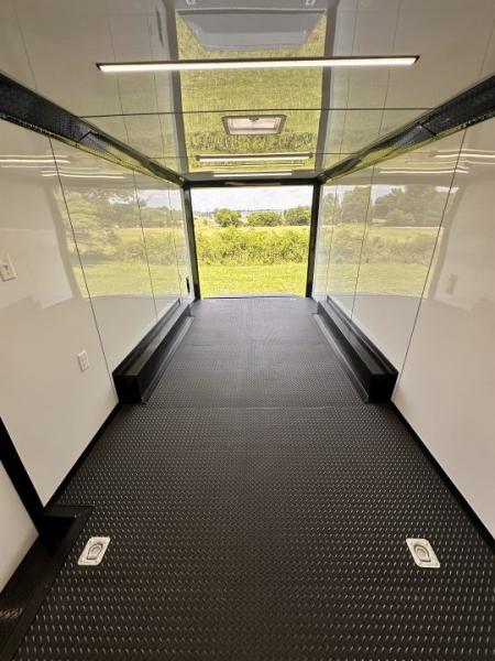 New 2026 LUXE 8.5X20 Race Trailer- Finished Interior-5200LB Torsion Axles-Blackout