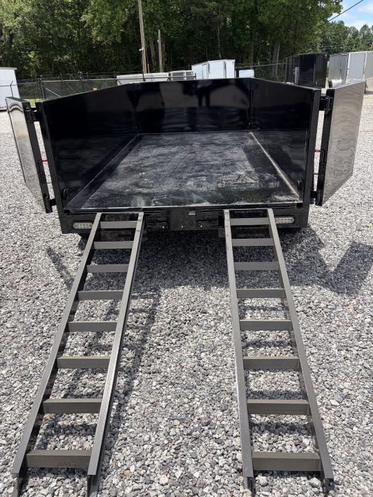 New 2027 U-Dump 6X12 With 31" Sides, Pro-Lite Low-Profile Dump Trailer, 10K GVWR, Tarp & Roller, Slide-Out Ramps