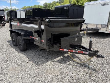 New 2027 U-Dump 6X12 With 31" Sides, Pro-Lite Low-Profile Dump Trailer, 10K GVWR, Tarp & Roller, Slide-Out Ramps