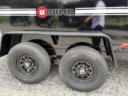 New 2027 U-Dump 6X12 With 31" Sides, Pro-Lite Low-Profile Dump Trailer, 10K GVWR, Tarp & Roller, Slide-Out Ramps