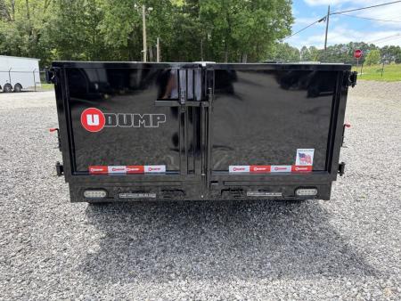 New 2027 U-Dump 6X12 With 31" Sides, Pro-Lite Low-Profile Dump Trailer, 10K GVWR, Tarp & Roller, Slide-Out Ramps