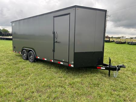 New 2026 Kodiak 8.5x20 Tandem 12K Cargo w/ Ramp Door, Aluminum Wheels, & 7' Interior Height