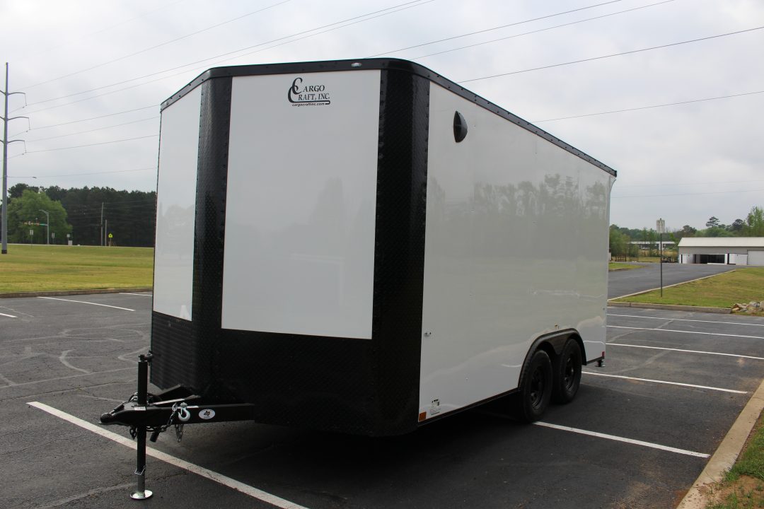 New 2026 Cargo Craft 8.5X16' TA WHITE W/ BLACKOUT PACKAGE Cargo / Enclosed Trailer