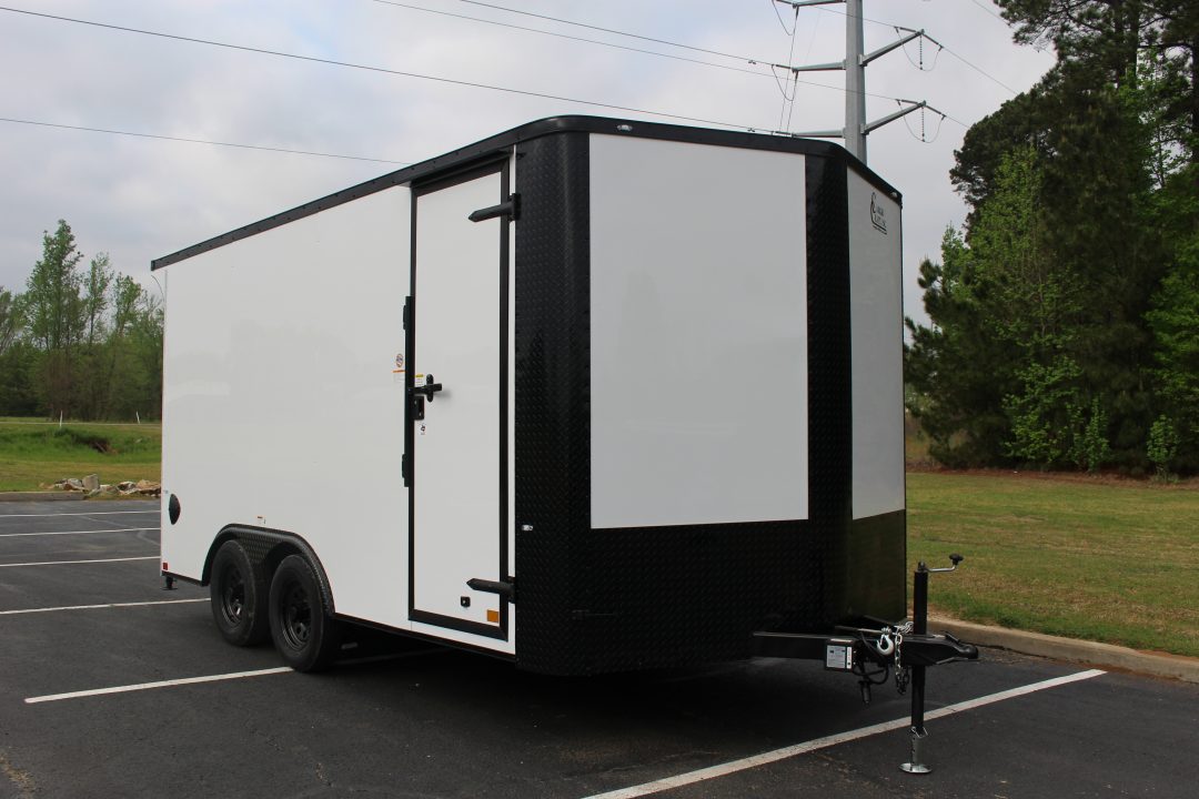 New 2026 Cargo Craft 8.5X16' TA WHITE W/ BLACKOUT PACKAGE Cargo / Enclosed Trailer