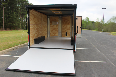 New 2026 Cargo Craft 8.5X16' TA WHITE W/ BLACKOUT PACKAGE Cargo / Enclosed Trailer
