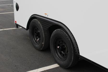 New 2026 Cargo Craft 8.5X16' TA WHITE W/ BLACKOUT PACKAGE Cargo / Enclosed Trailer
