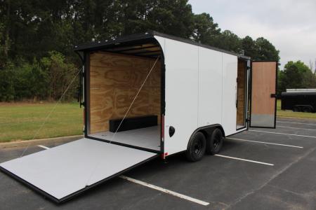 New 2026 Cargo Craft 8.5X16' TA WHITE W/ BLACKOUT PACKAGE Cargo / Enclosed Trailer