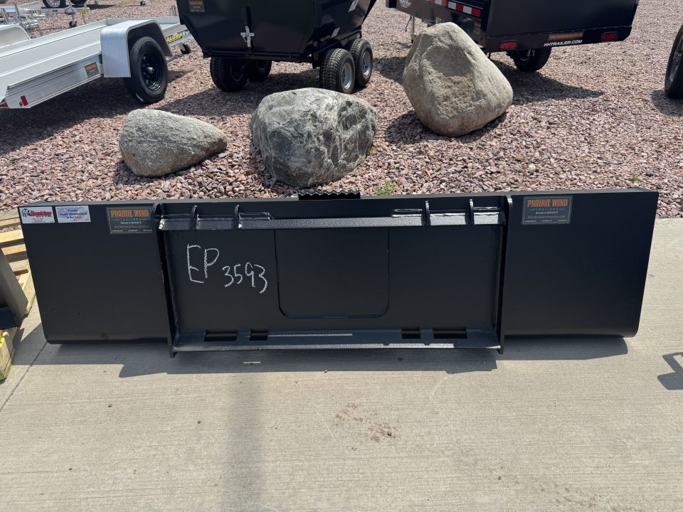 New 2026 Jenkins Iron and Steel 84" Dirt Bucket Attachment