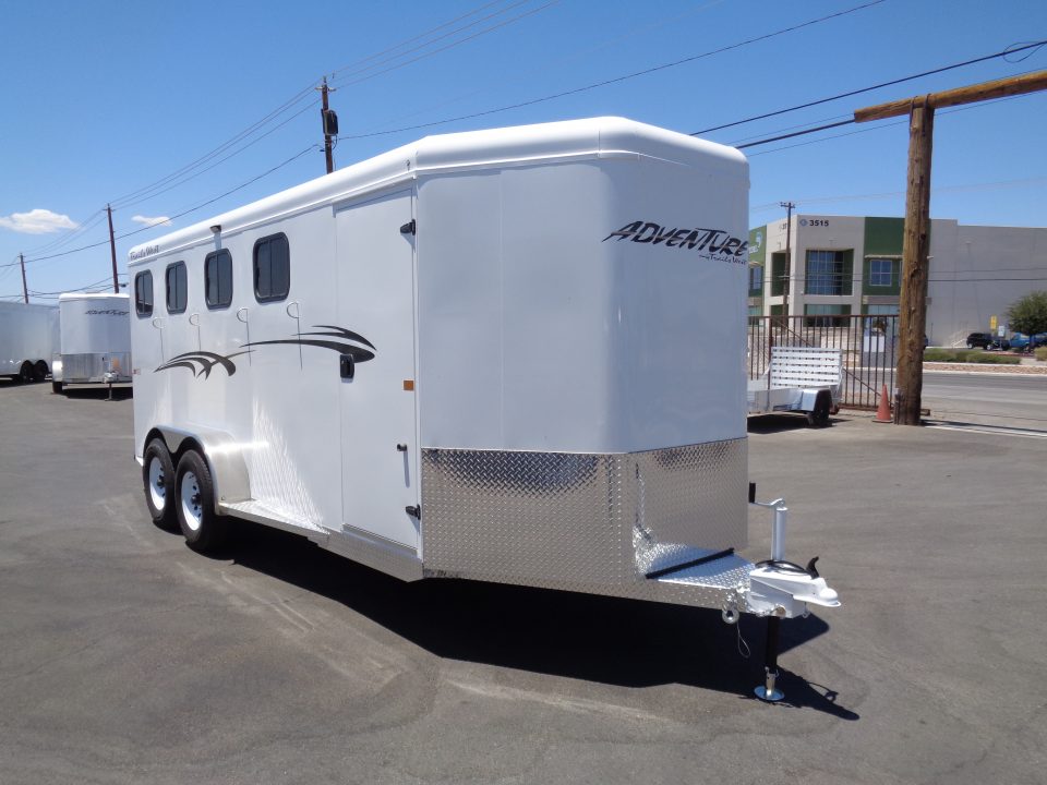 New 2027 Trails West *ADV MX II 4H * ADVENTURE MX II 4-Horse Slant Load Horse Trailer