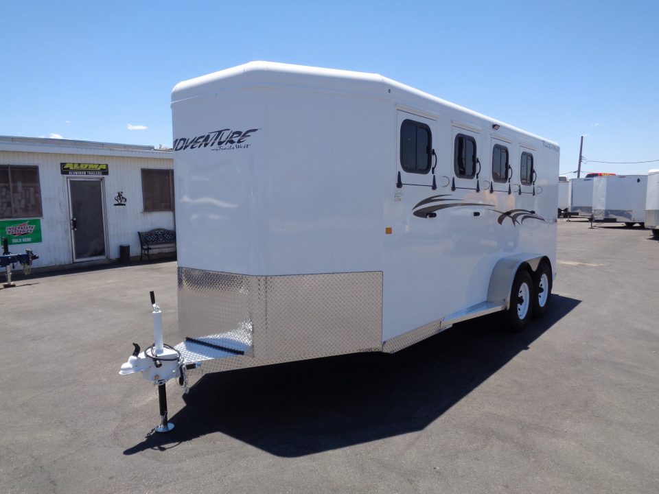 New 2027 Trails West *ADV MX II 4H * ADVENTURE MX II 4-Horse Slant Load Horse Trailer