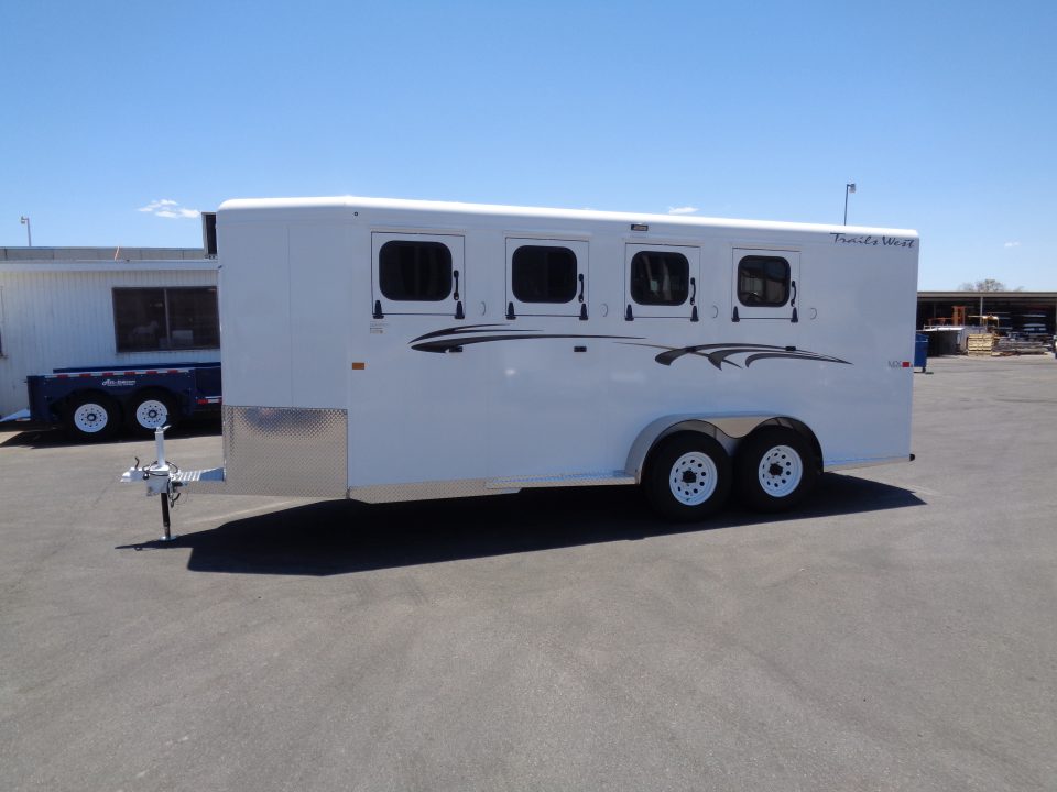 New 2027 Trails West *ADV MX II 4H * ADVENTURE MX II 4-Horse Slant Load Horse Trailer