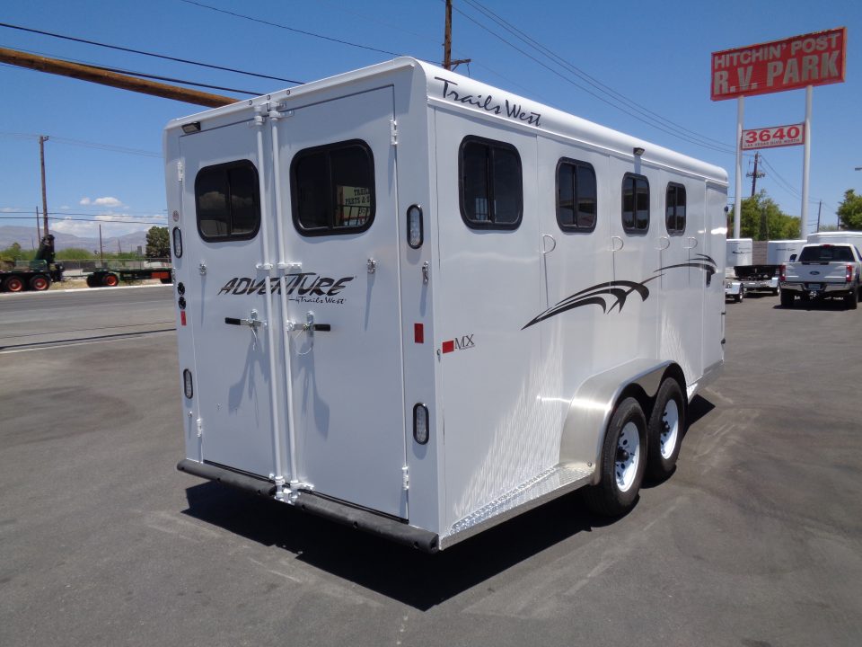 New 2027 Trails West *ADV MX II 4H * ADVENTURE MX II 4-Horse Slant Load Horse Trailer
