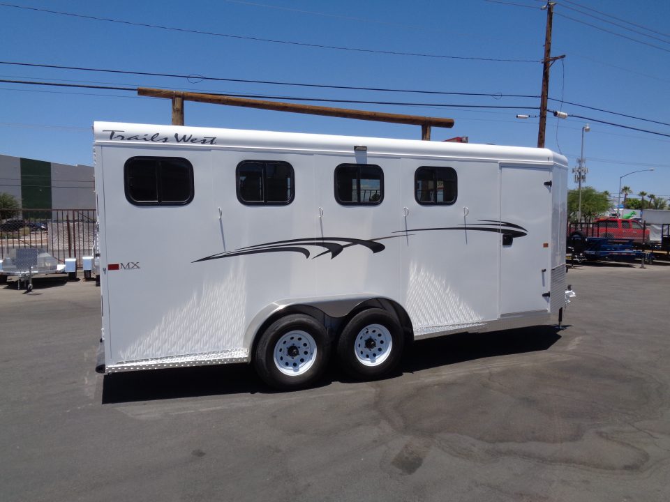 New 2027 Trails West *ADV MX II 4H * ADVENTURE MX II 4-Horse Slant Load Horse Trailer