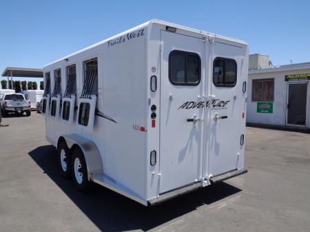 New 2027 Trails West *ADV MX II 4H * ADVENTURE MX II 4-Horse Slant Load Horse Trailer