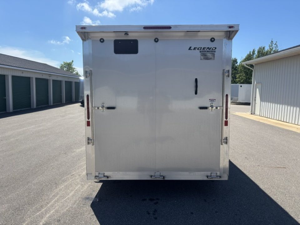 New 2027 Legend Trailers 7.5x16 All Aluminum Enclosed Trailer