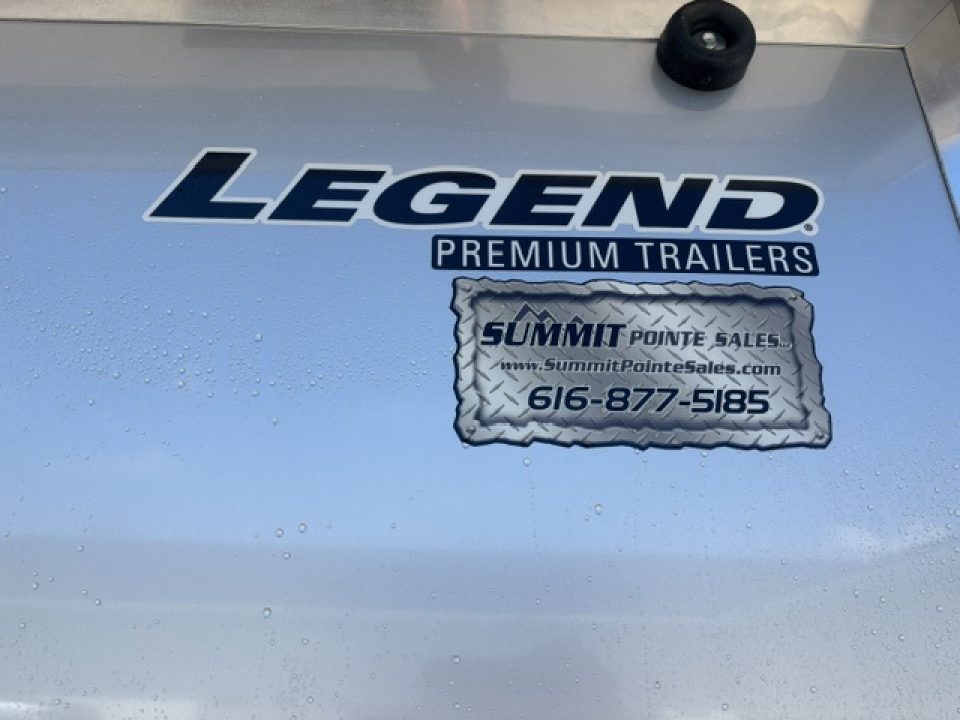New 2027 Legend Trailers 7.5x16 All Aluminum Enclosed Trailer