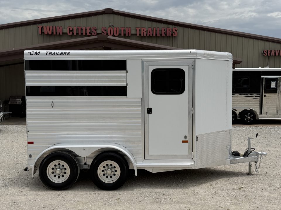 Used 2019 CM 2 Horse Bumper Pull Horse Trailer