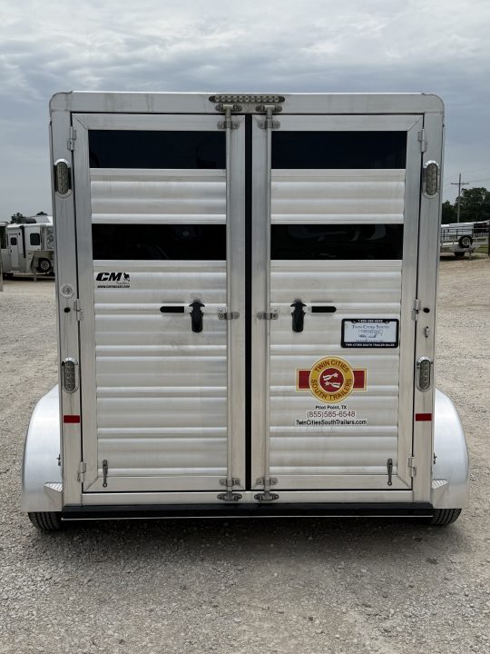 Used 2019 CM 2 Horse Bumper Pull Horse Trailer