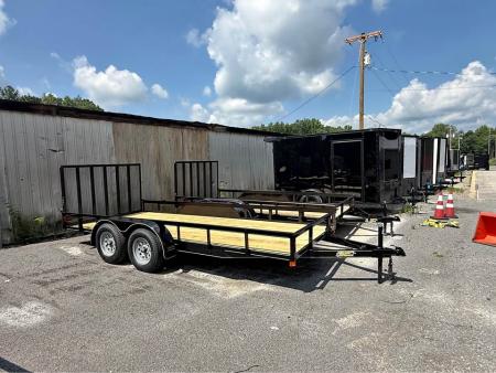 New 2026 Oak Ridge 7x16TA Utility Trailer