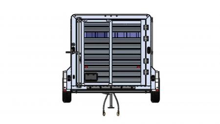 New 2026 Frontier Trailers Livestock Lite 14' 7" Bumper Pull Series Horse Trailer