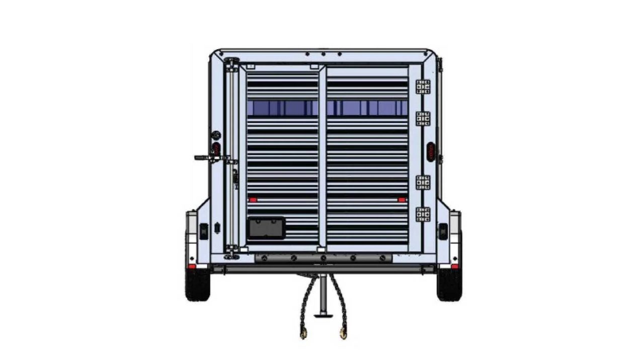 New 2026 Frontier Trailers 16'7" Livestock Trailer Horse Trailer