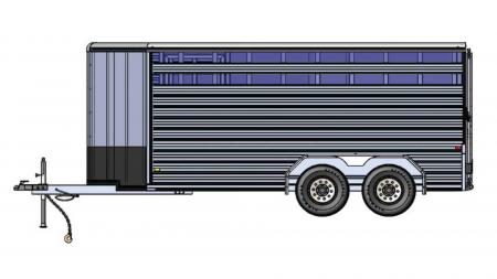 New 2026 Frontier Trailers 16'7  Livestock Trailer Horse Trailer
