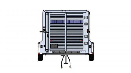 New 2026 Frontier Trailers 16'7" Livestock Trailer Horse Trailer