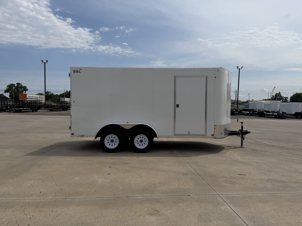 New 2026 Sharp Manufacturing 7 X 14 TA SSL Cargo / Enclosed Trailer