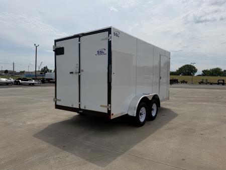 New 2026 Sharp Manufacturing 7 X 14 TA SSL Cargo / Enclosed Trailer