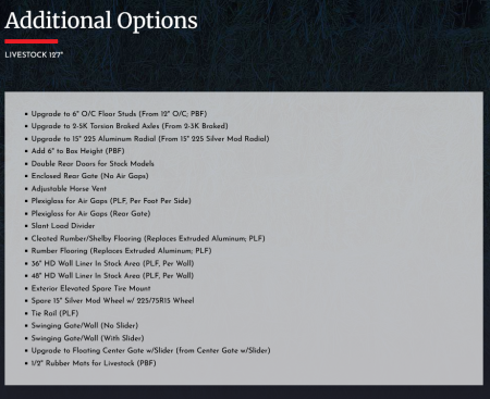 New 2026 Frontier Trailers 12' 7" Livestock Trailer, 10' Floor, 7' Wide, 6'6" Tall Horse Trailer