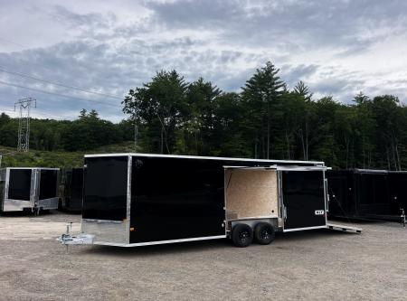 New 2026 High Country 8.5x24+3ft V-Nose - Escape Door / 7' interior height/.080 Polycore / Ext. tongue - 9990gvw