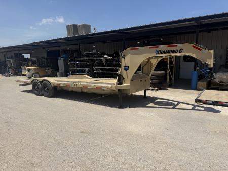 New 2026 Diamond C Trailers HXD210 GN 24X102 Tilt Trailer