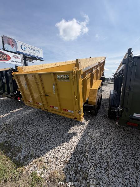 New 2026 Liberty Dump Trailer LD14K83X16B8TS 83X16 TA TELESCOPIC W/ HIGH SIDES (GVW:15400) AMBER WAVES/BLACK 2-TONED