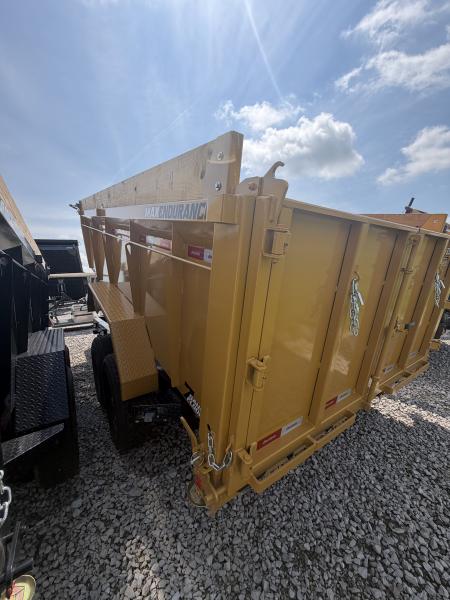 New 2026 Liberty Dump Trailer LD14K83X16B8TS 83X16 TA TELESCOPIC W/ HIGH SIDES (GVW:15400) AMBER WAVES/BLACK 2-TONED