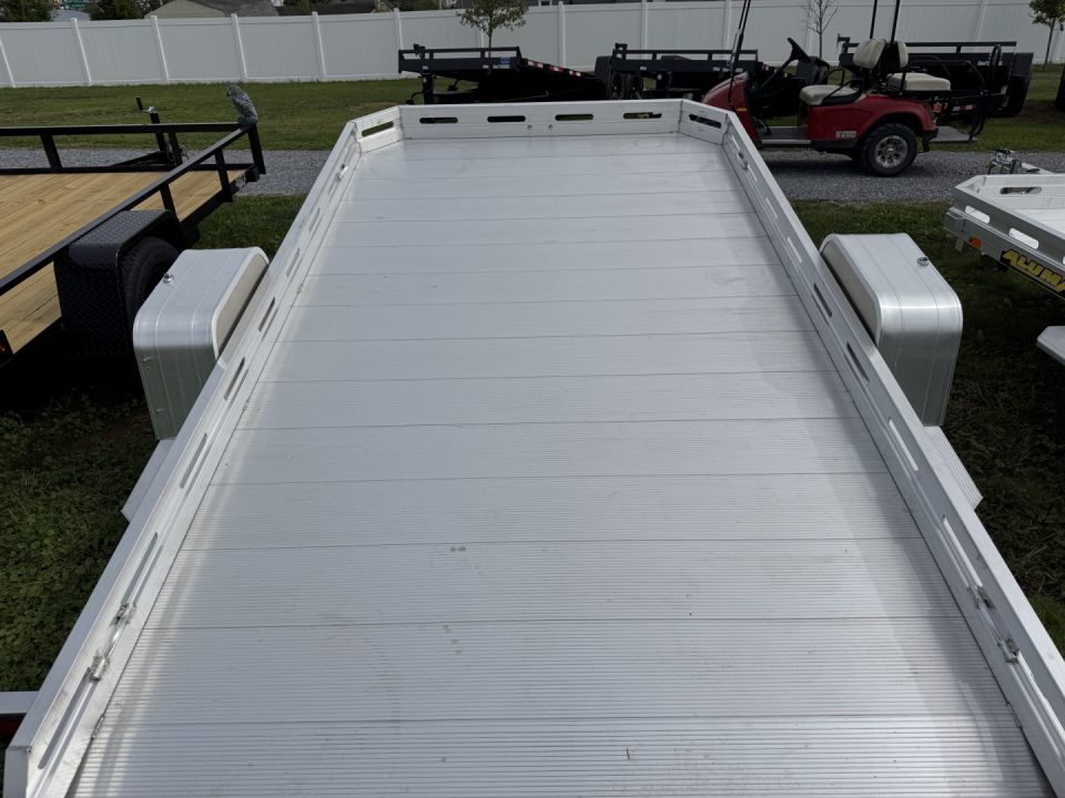 New 2027 Aluma 7712H-TILT-S Tilt Deck Utility Trailer