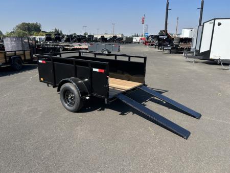 New 2026 Eagle Trailers 5x8 Falcon Lightspeed Steel Utility Trailer 3K GVWR