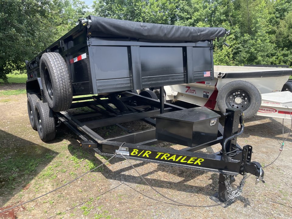 New 2026 B/R Trailers 14' 14k Dump Trailer
