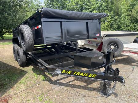 New 2026 B/R Trailers 14' 14k Dump Trailer