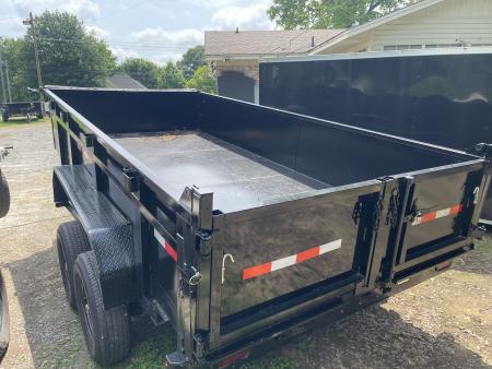 New 2026 B/R Trailers 14' 14k Dump Trailer