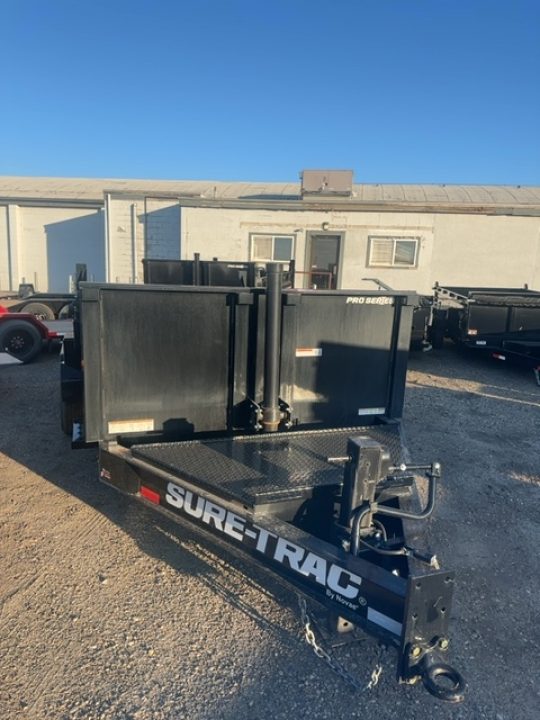 New 2025 Sure-Trac 7 X 14 Pro Series Telescopic Dump, 15.4K Dump Trailer
